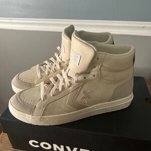 Converse Pro Leather High Top‎ Sneakers Casual Shoes Light Dune Size 10